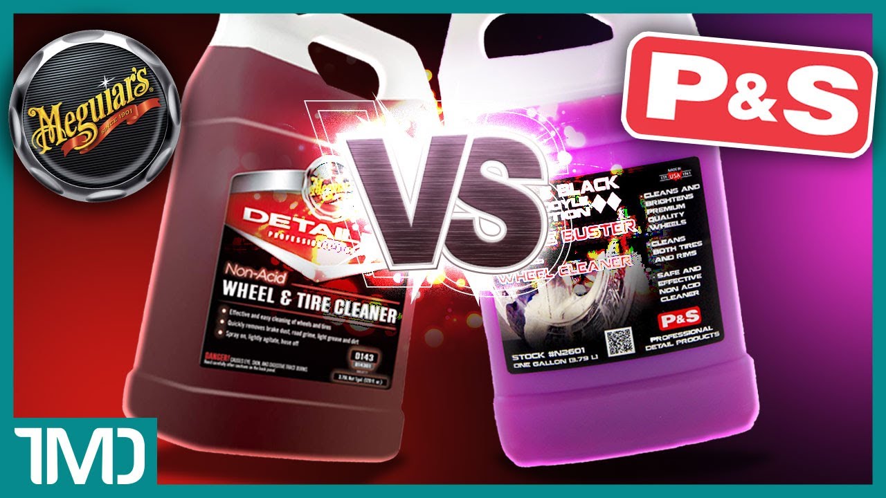 Meguiar's Non-Acid Wheel & Tire Cleaner VS P&S Brake Buster | Total Wheel Cleaner Showdown Number 2!
