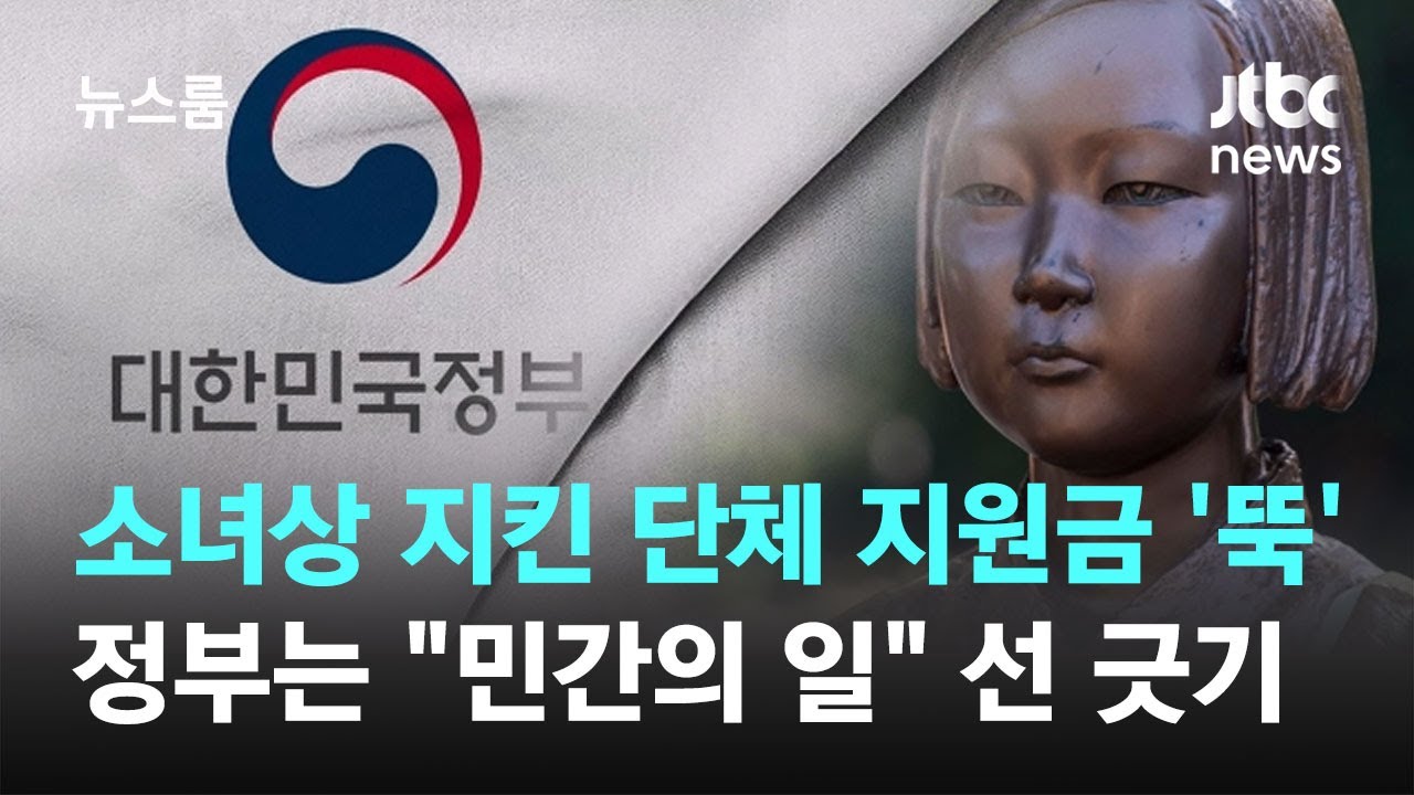 소녀상 지켜온 시민단체 지원금 '뚝'…