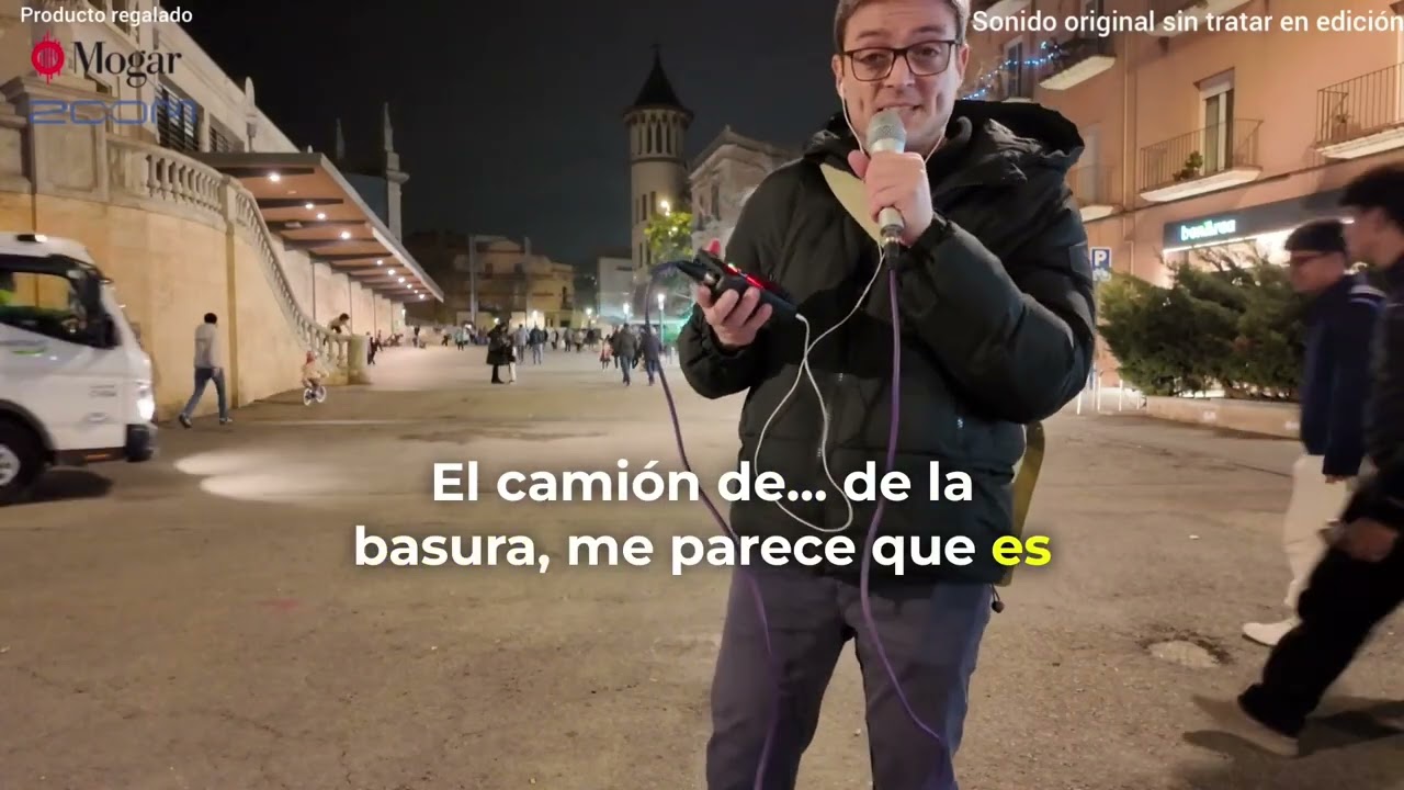 Prueba número 1 Zoom Podtrak P4 Next en la calle 