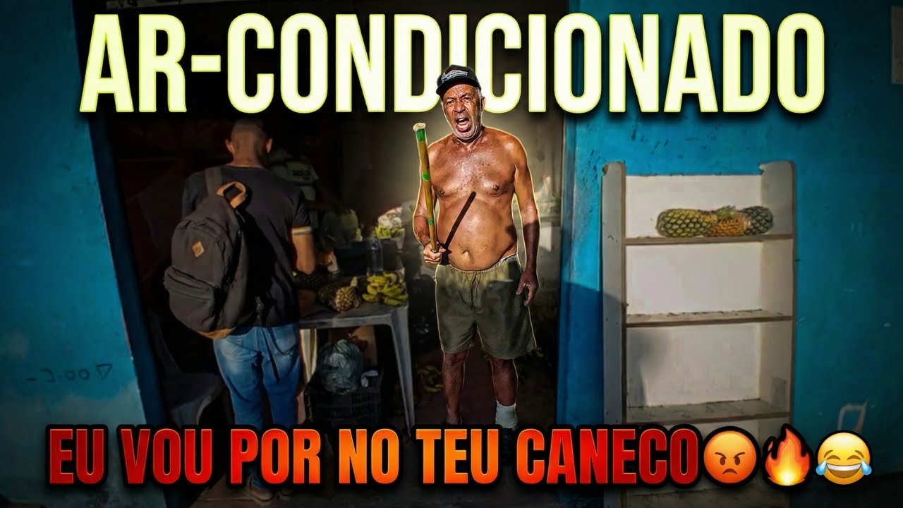 JR ESTÁ EXIGINDO DO DANONE QUE ELE COLOQUE UM AR-CONDICIONADO NA BODEGA 🤣