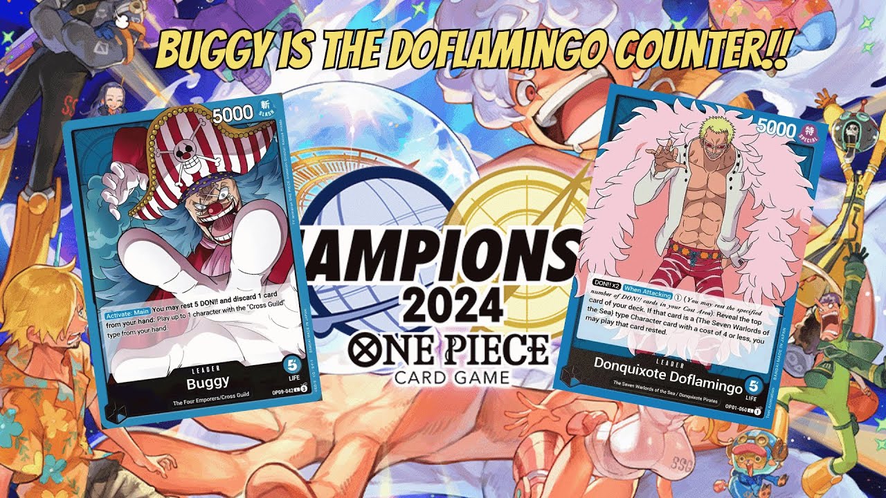 [OP9] Commentary w/ Clyde | Buggy vs Doflamingo | Miyagi CS Top 16