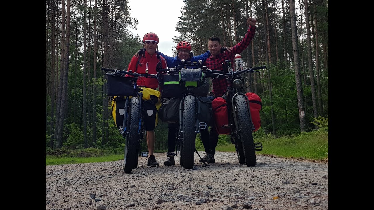 Bajkowe Biwakowanie - Fat-bike-touring / trip.   #fatbike #biketrip #bikepacking #biketouring