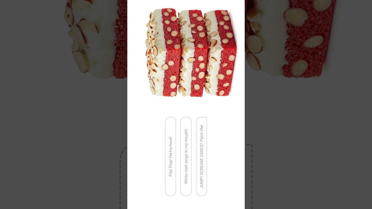 Kashata with white chocolate and toasted almonds | Radical desserts