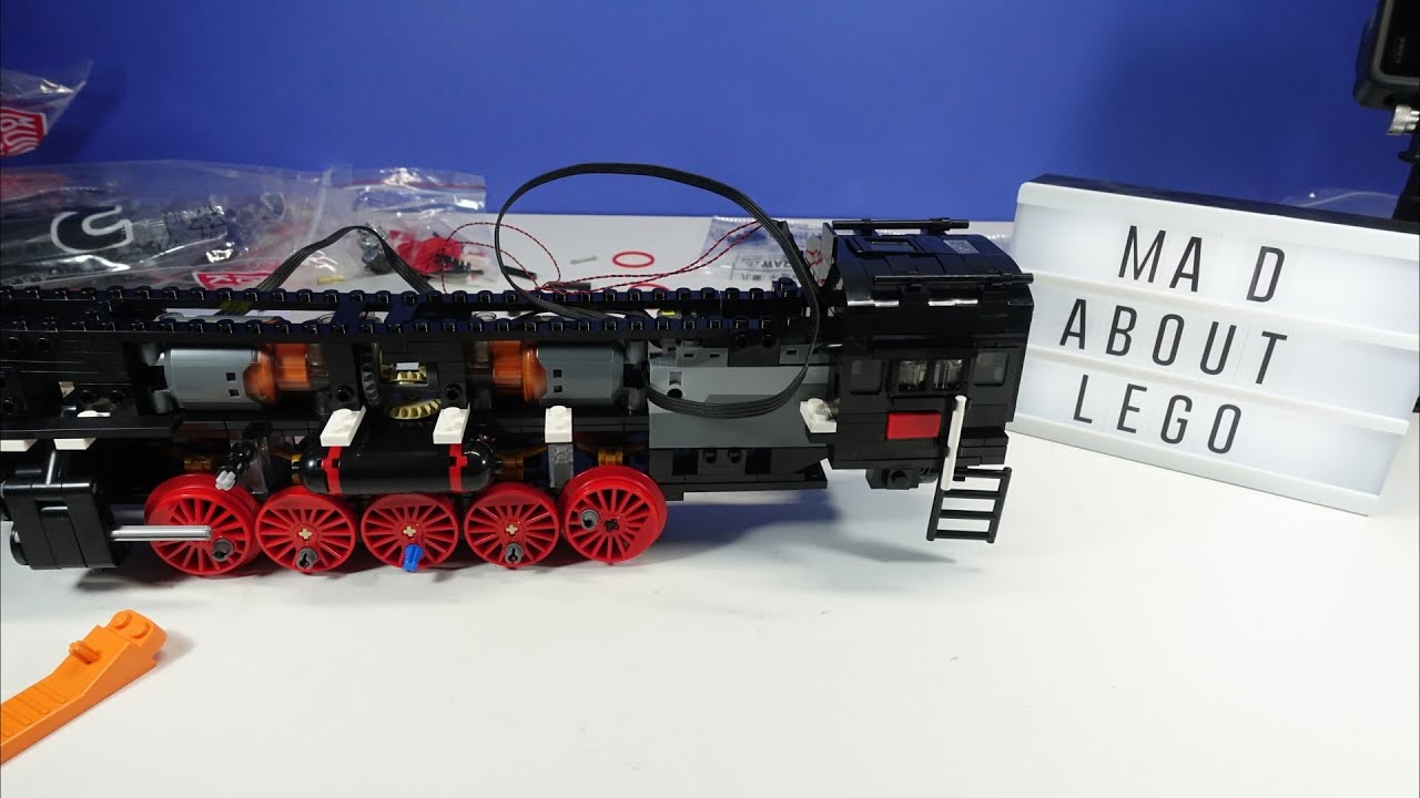 Mould King QJ Steam Locomotive Part 1