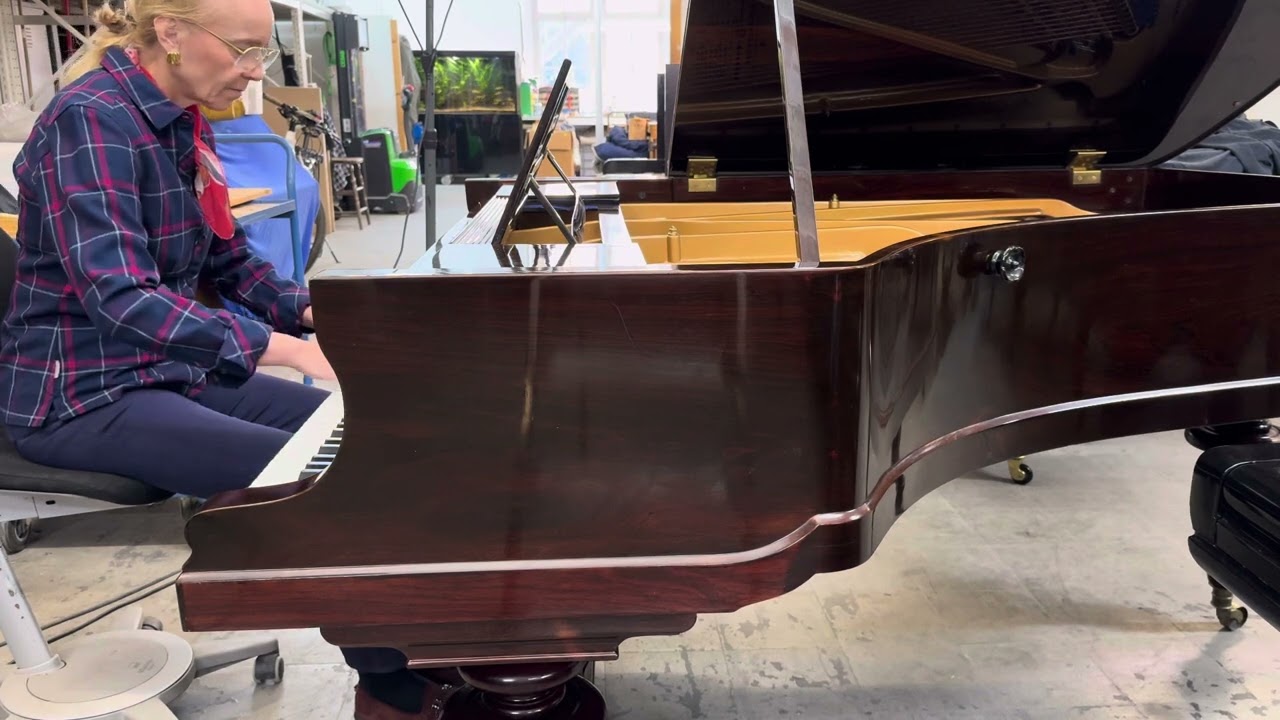 Blüthner Mahagoni  Model 6 Claudia Klinkenberg Mendelssohn ￼