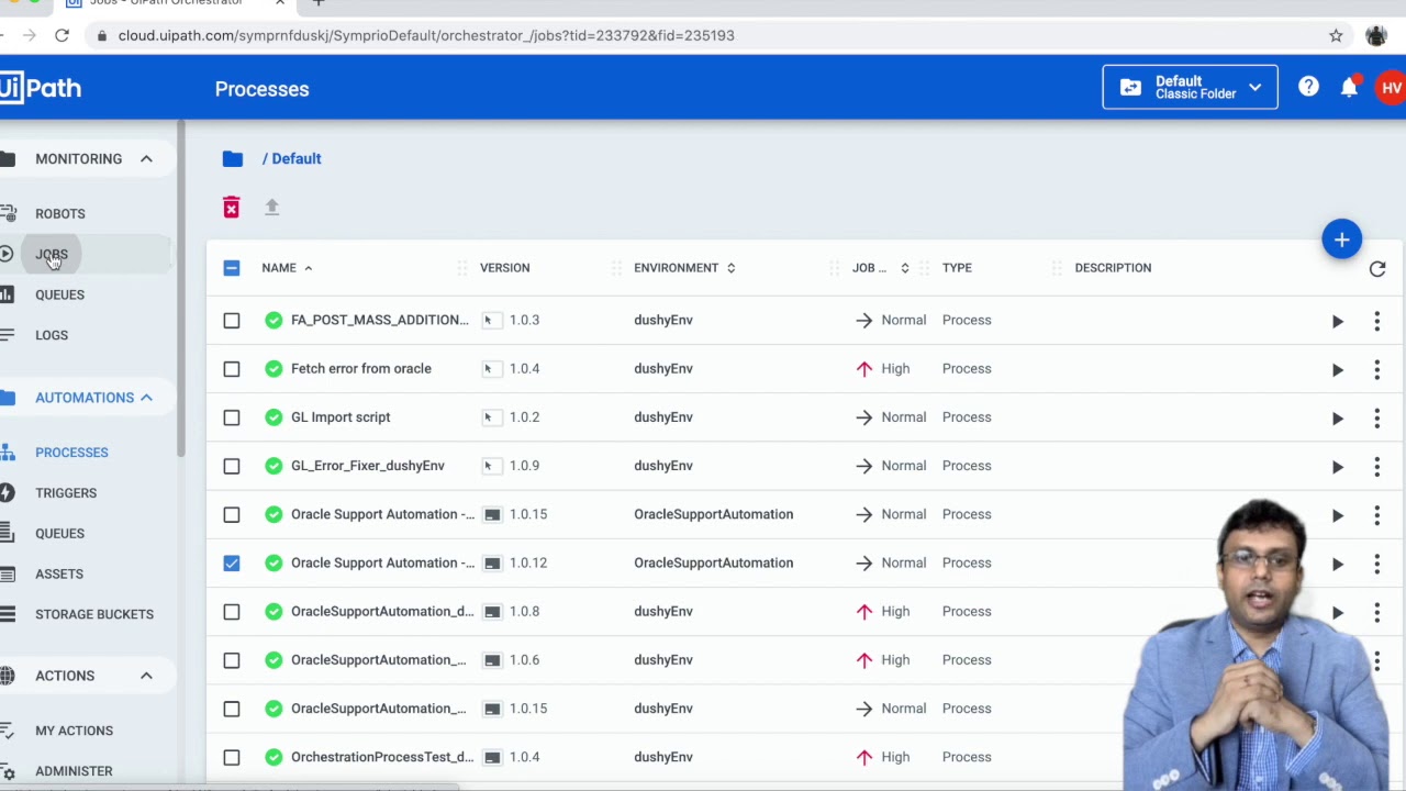 Oracle UiPath Support Automation:  Automated flow to detect, analyze & resolve PO Interface issues