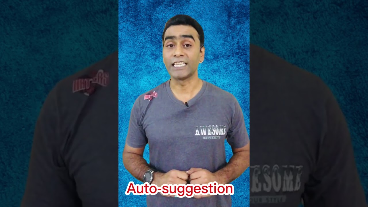 Autosuggestion/be careful to suggest something to your subconscious mind #youtubeshortsvideo