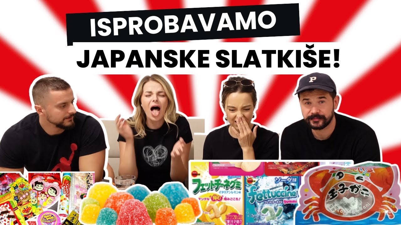 Isprobavamo JAPANSKE SLATKI&Scaron;E! 🍡
