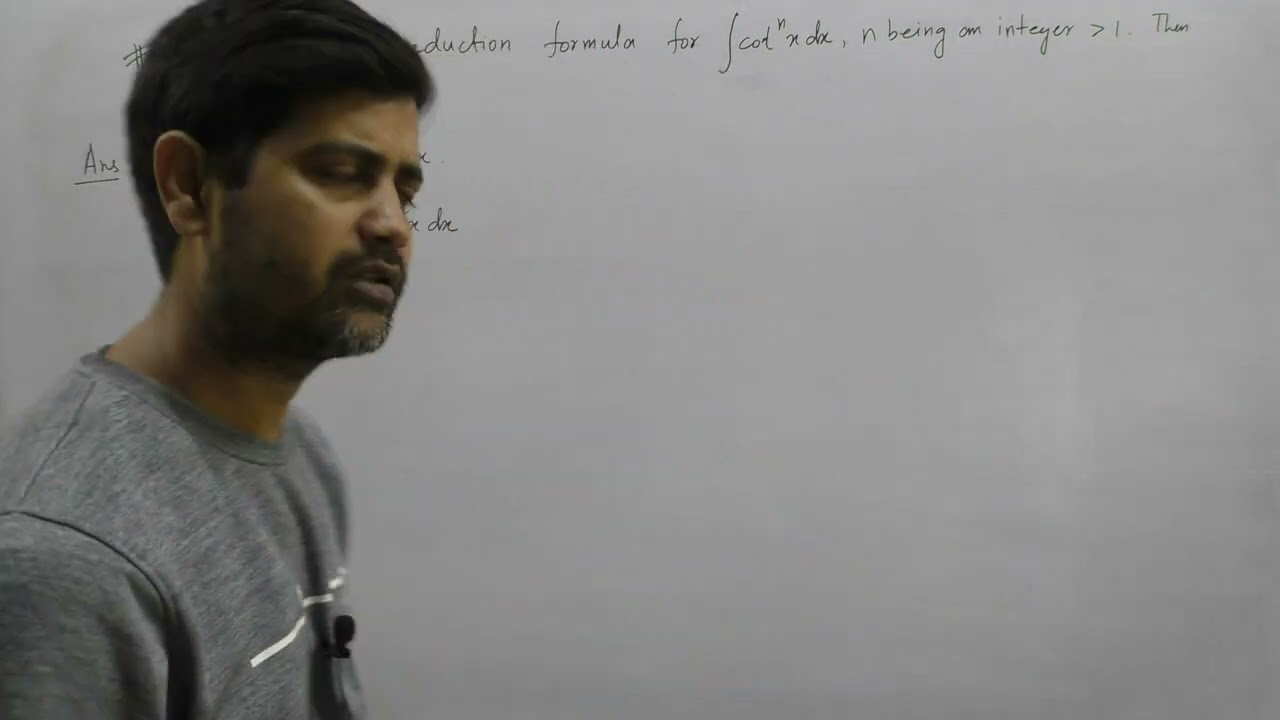 Reduction Formula, Part-2 II Integral Calculus In Bengali