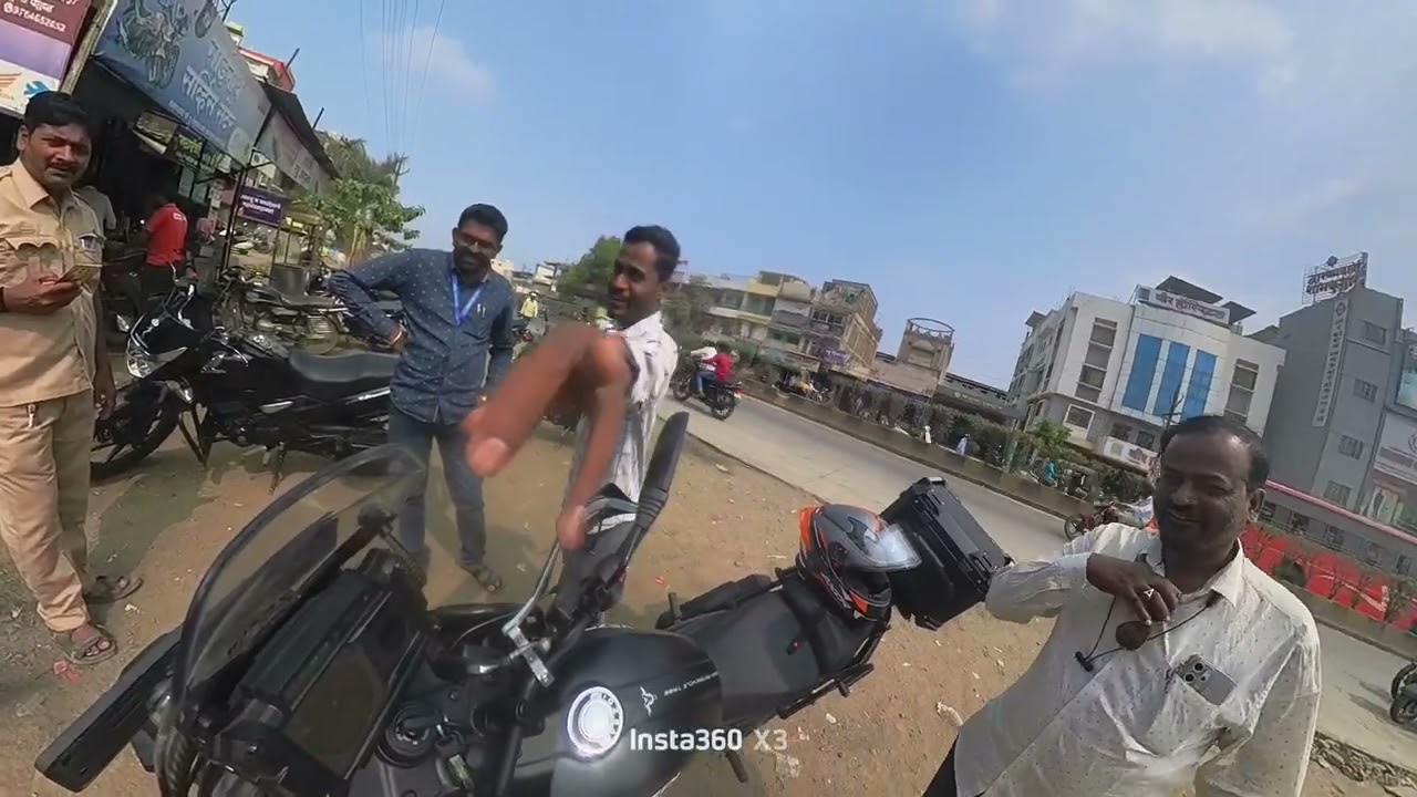 बीडला फेरफटका आणि खरेदी  (पार्ट १).......#beed#बीडकर #insta360x3 #trip 