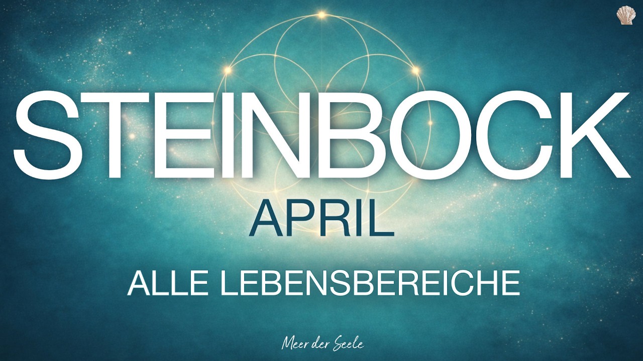 Steinbock ♑️ Tarot Monatslegung April &ndash; Liebe, Beruf & Alltag (was jetzt wichtig ist)