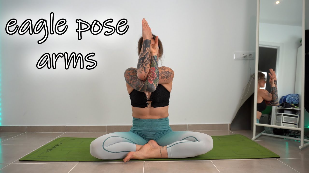 SHORT CLIPS: eagle pose arms