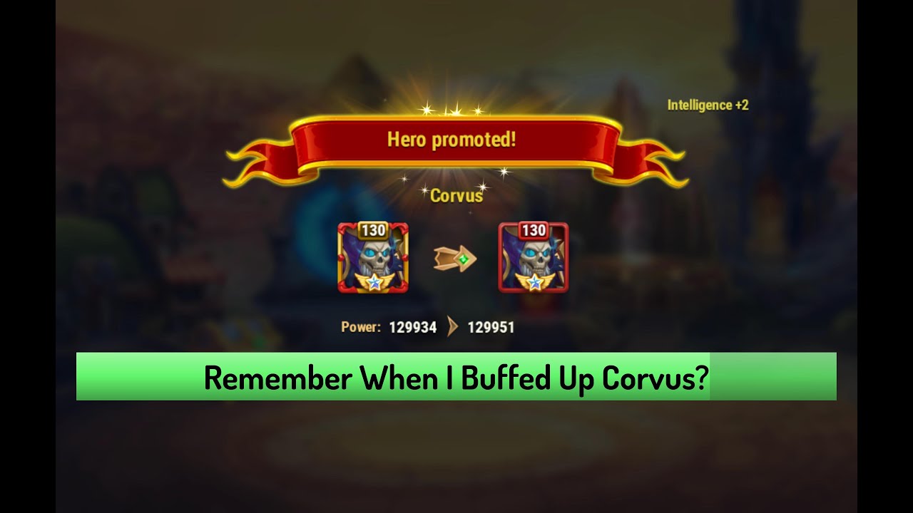 Hero Wars &mdash; Update On My Corvus Project