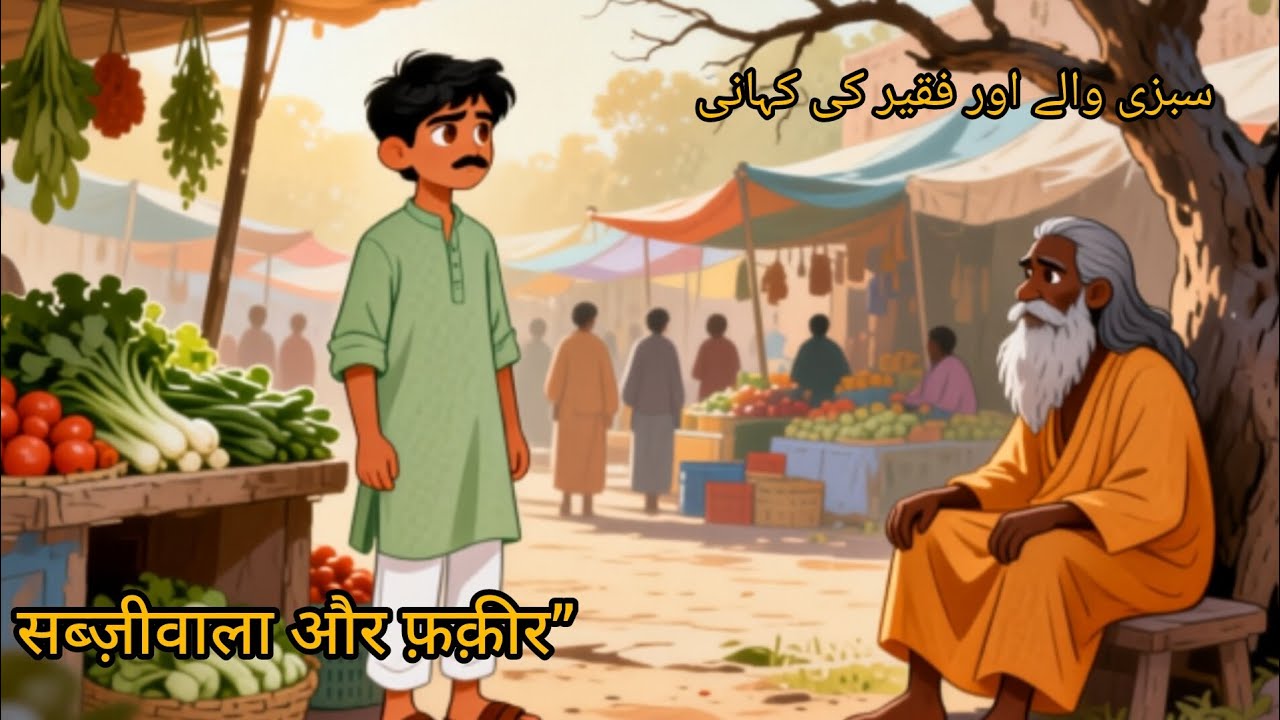 #sabzi wala or faqeer #hindi story#  story