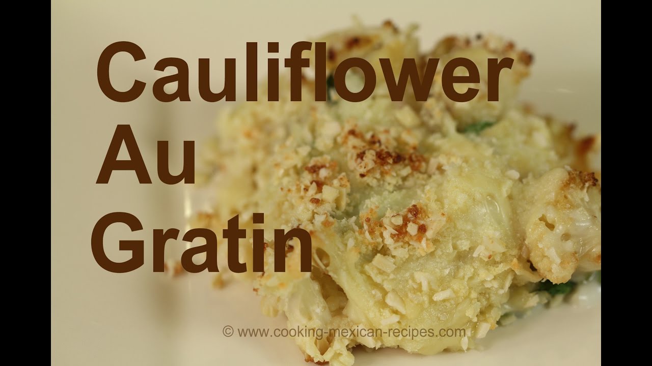 Healthy Cauliflower Au Gratin Recipe | Collab With T-Roy Cooks | Rockin Robin Cooks
