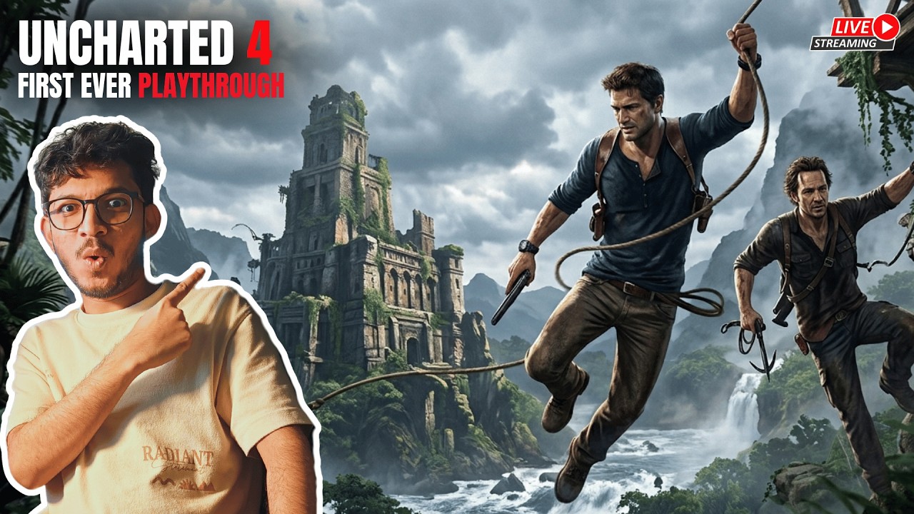 I’VE NEVER PLAYED THIS..! 🎮 | Uncharted 4 First Ever Playthrough