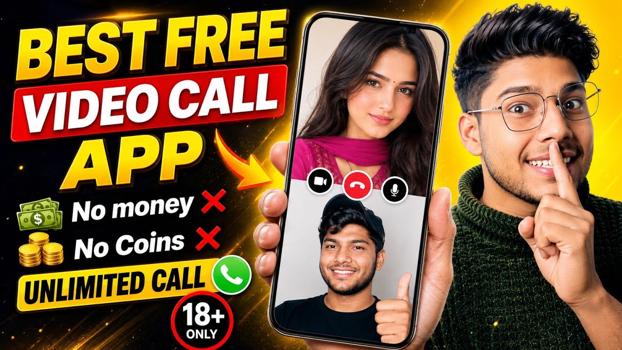 😍 Best Free Video Call App with Girls !! free video Chat app no money no coins