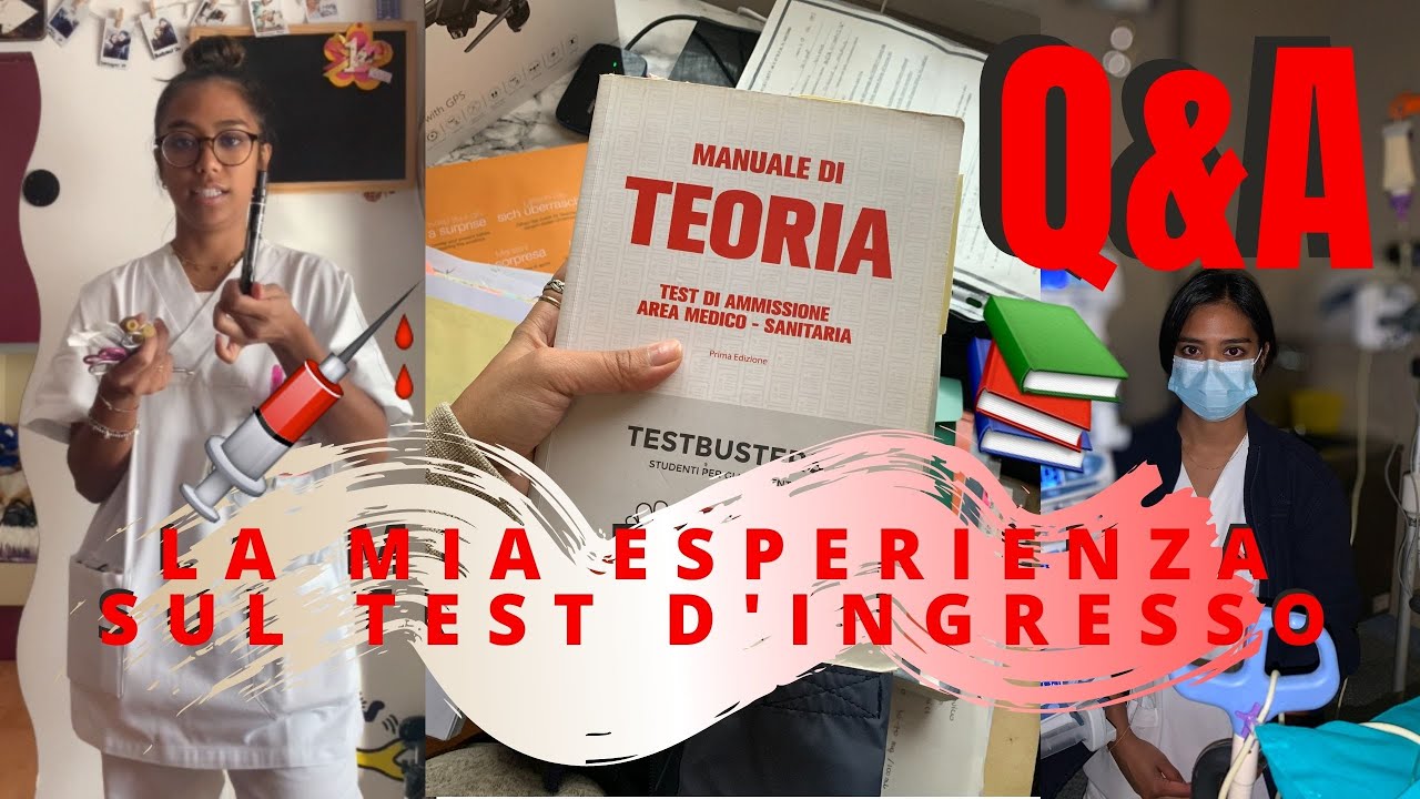💉TEST D'INGRESSO DI INFERMIERISTICA: Dove e come ho studiato? | Consigli utili✨