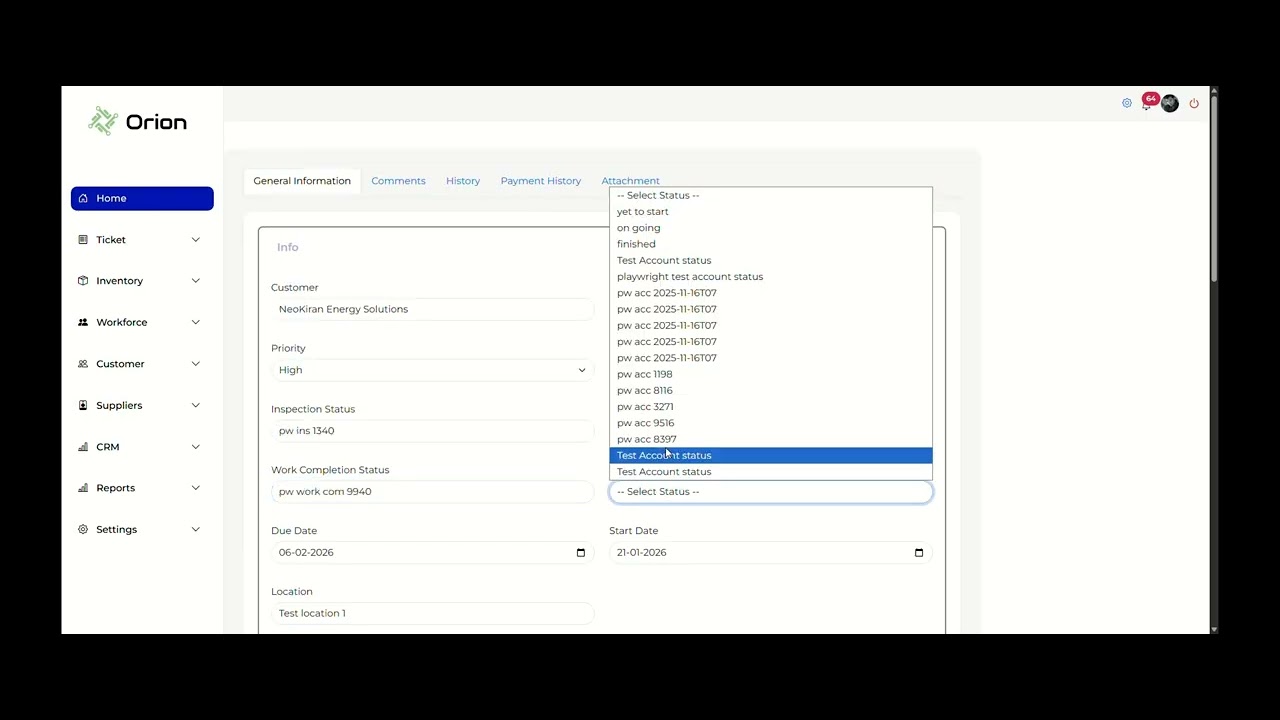 Creating and updating ticket guide video
