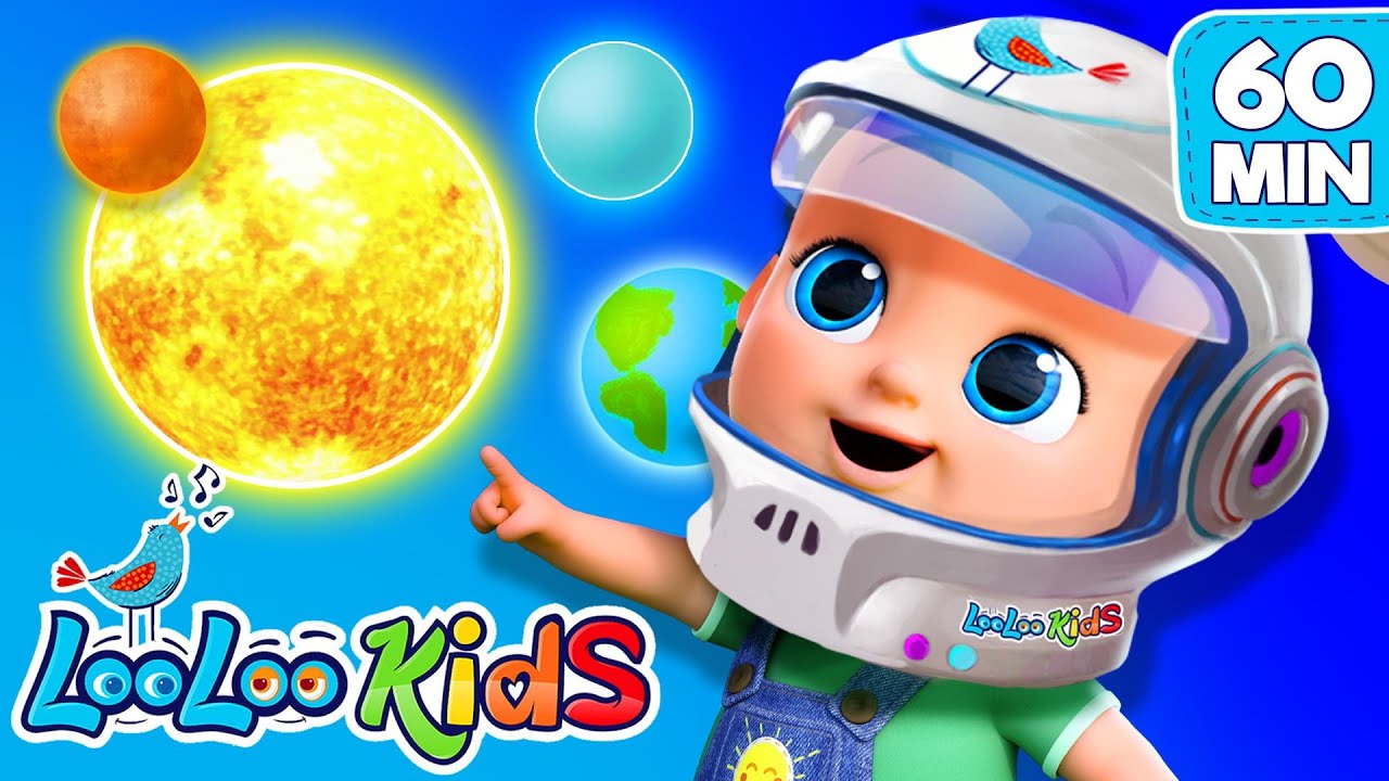 Planets Song | LooLoo Kids Educational Baby Songs | 1 Hour Newborn Music