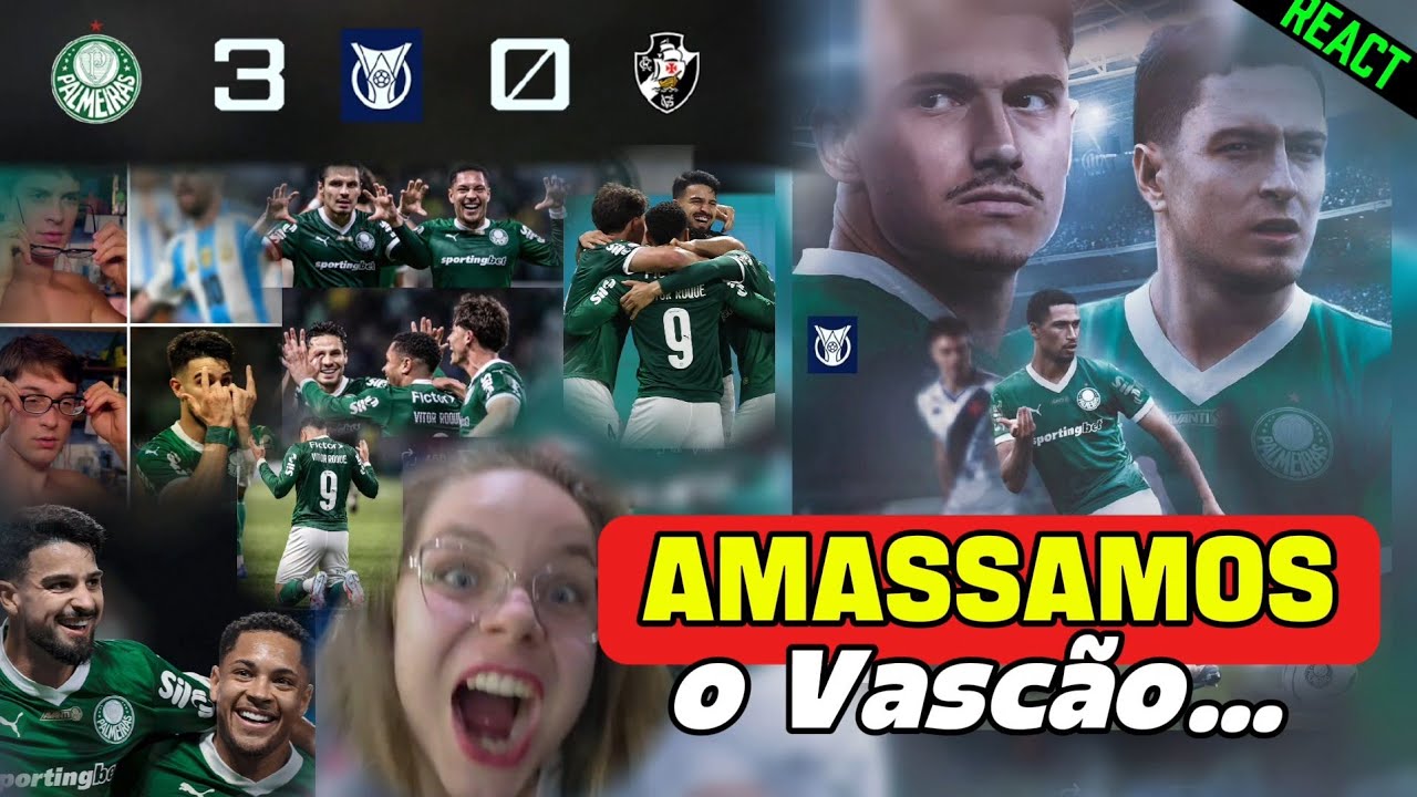 [DIRETO DO ALLIANZ] PALMEIRAS X VASCO | VERDÃO AMASSOU O VASCO