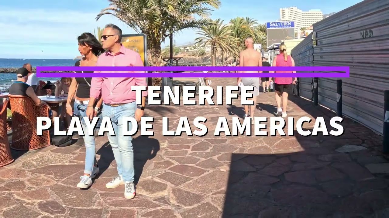 Winter in Tenerife, Spain - Walking from Playa de Troya through Playa de El Bobo