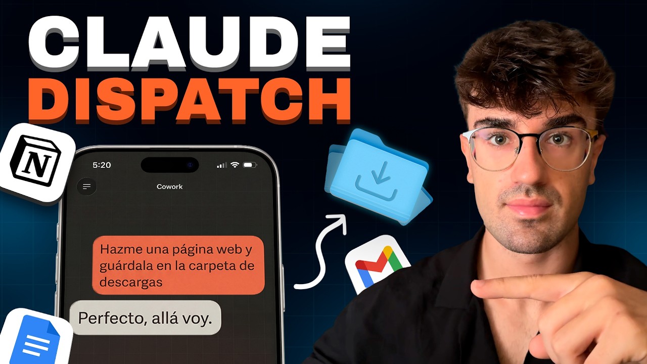 C&oacute;mo Usar Claude Desde El M&oacute;vil Para Controlar Tu Ordenador En Remoto (Dispatch)