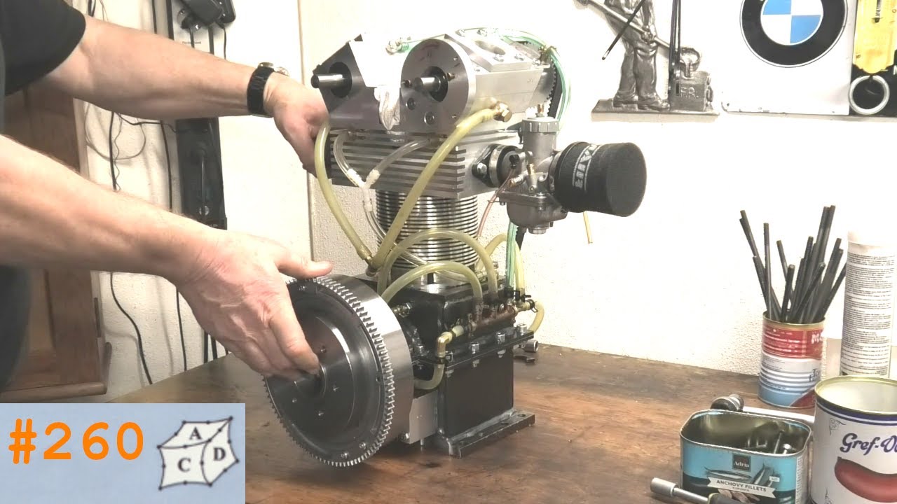 DOHC cylinder head for a homebuild fourstroke engine. Part 3.