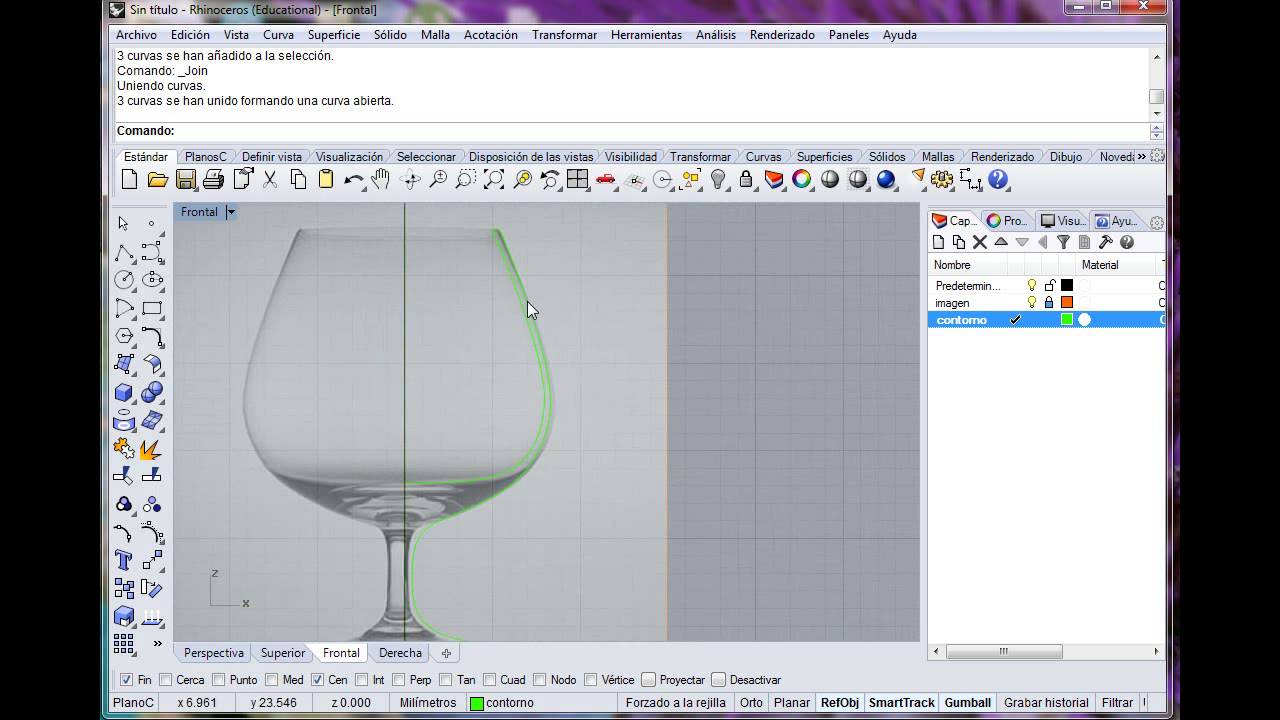 Como hacer una copa de cristal sencillo How does a crystal glass make RHINOCEROS