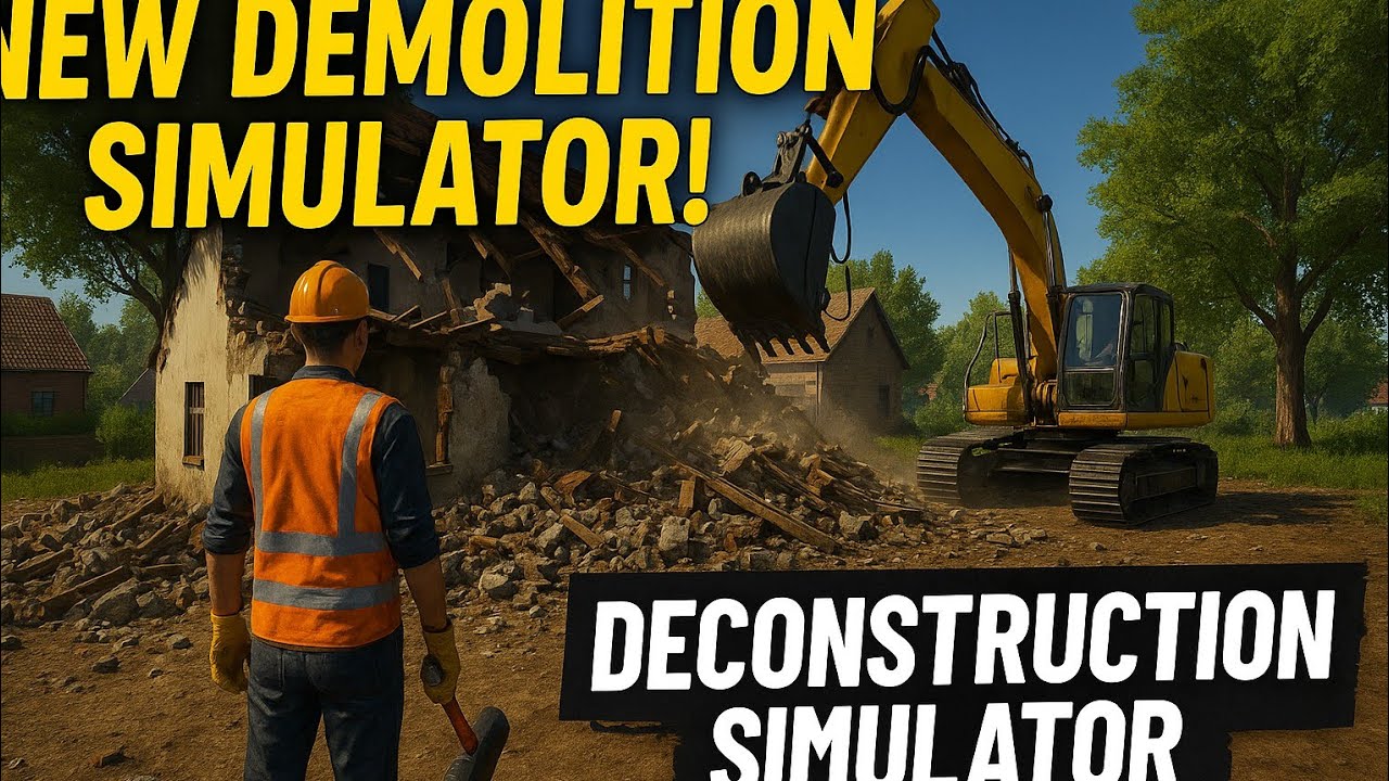 Deconstruction Simulator | The Craziest Demolition Simulator 4K