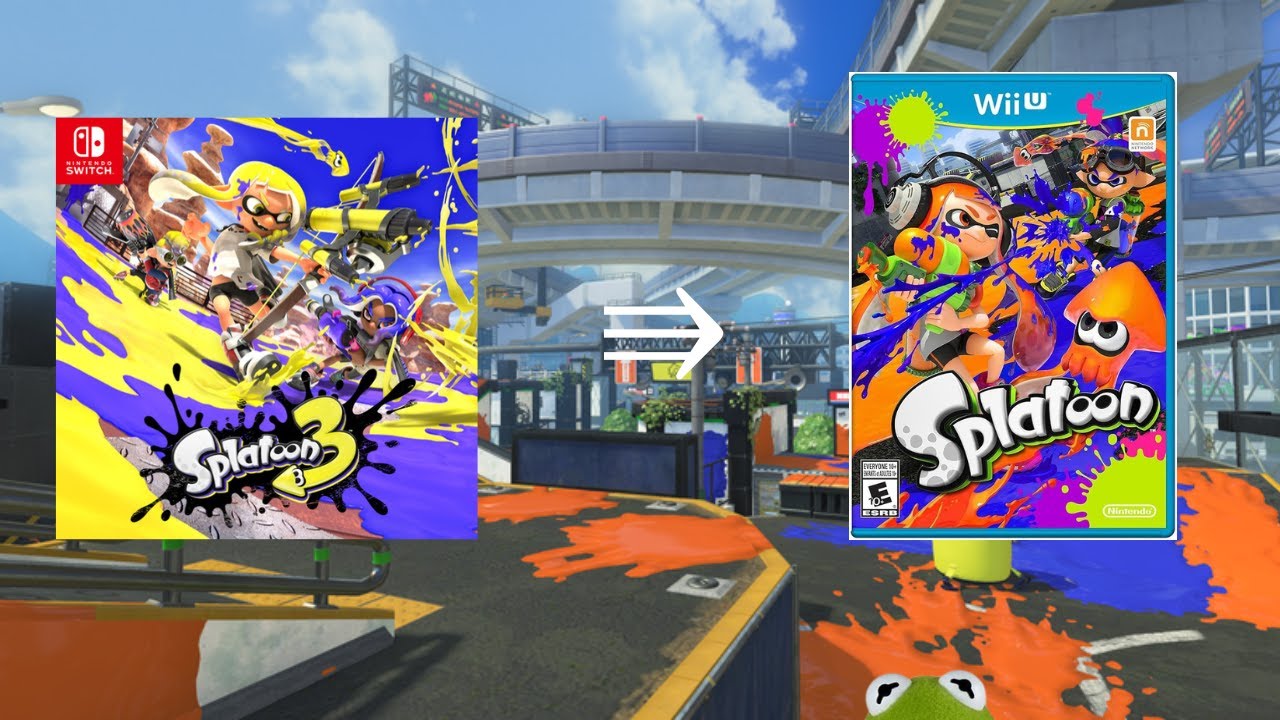 Splatoon 3 but it actually splatoon 1