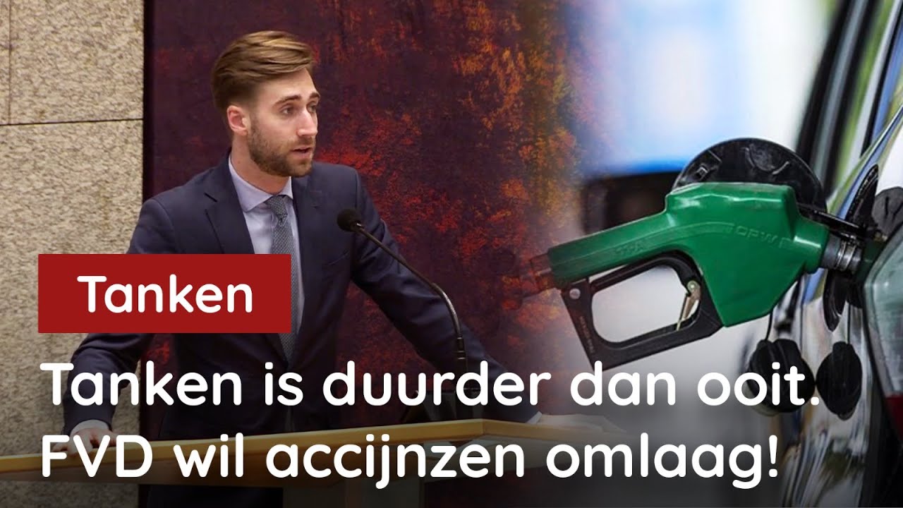 Benzineprijs hoogste ooit, Freek Jansen (FVD) vraagt debat aan