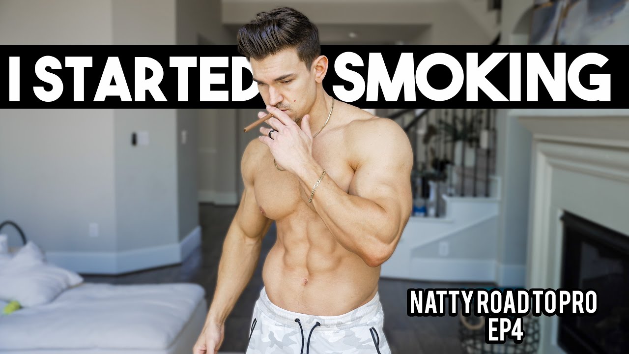 I STARTED SMOKING | BACK WORKOUT | NATTY ROAD TO PRO EP 4