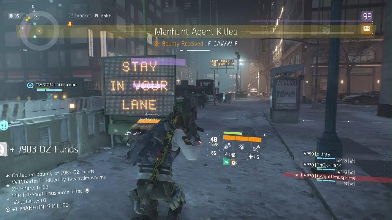 Tom Clancy's The Division | { WillCharles10 }  Oh he's a Lagger too ‼️
