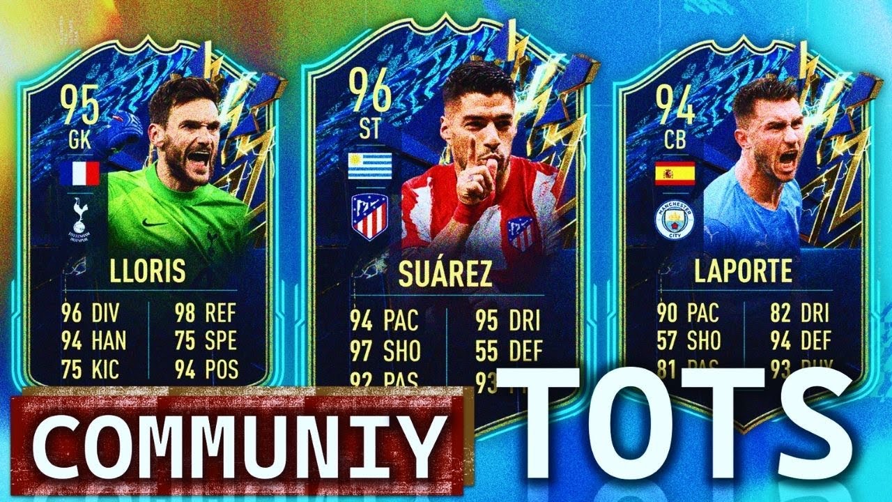 COMMUNITY TOTS | FIFA 22 | 4K | ft. Suarez, Lloris, Adeyemi, etc