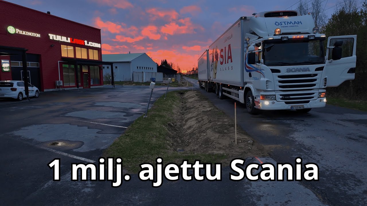 Vanhalla Scanialla yövuorossa