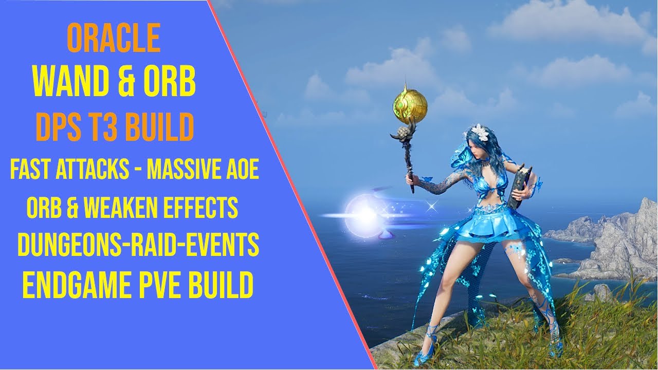 Powerful Wand and Orb DPS T3 Build for Throne and Liberty - Oracle TL Build