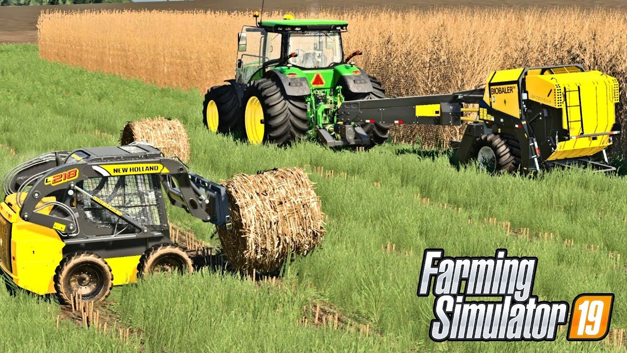 WE HAD NO AUTOSTACKERS SO THIS HAPPENED... - FS19 | Lone Oak Farm