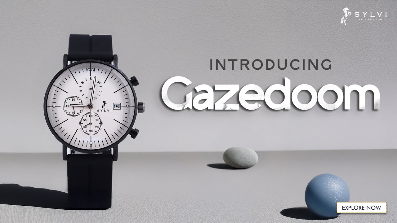 🔥 Introducing the Sylvi Gazedoom Chronograph &ndash; Official Grand Launch ⏱️🌟