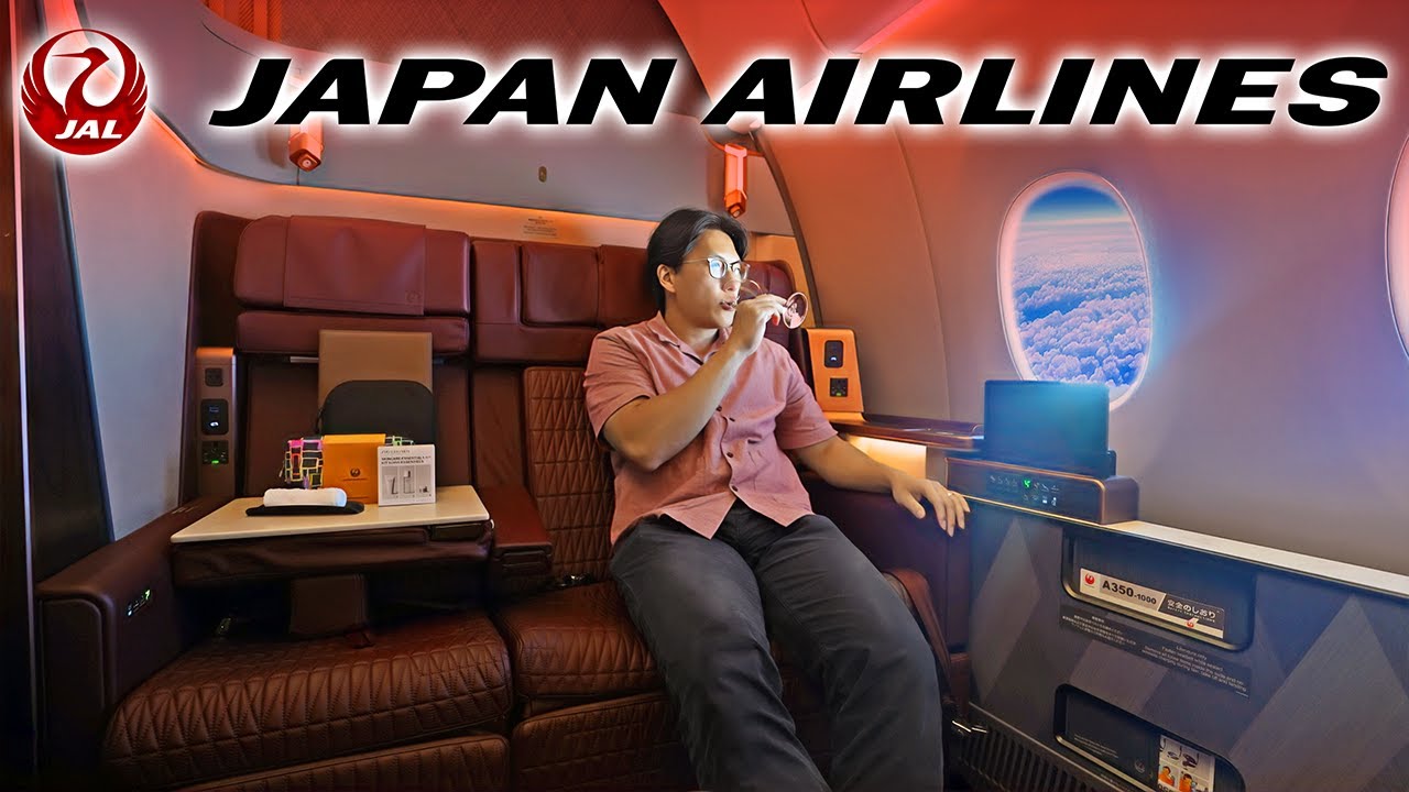 13 Hours in Japan Airlines NEW A350 First Class - Tokyo to New York