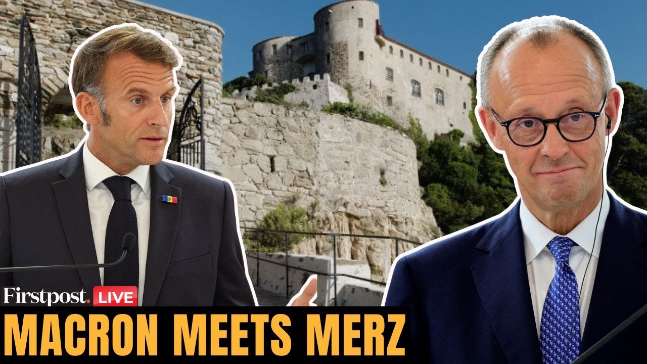 LIVE: Macron Hosts Germany’s Merz at Bregancon Fort Ahead of Franco-German Council | N18G