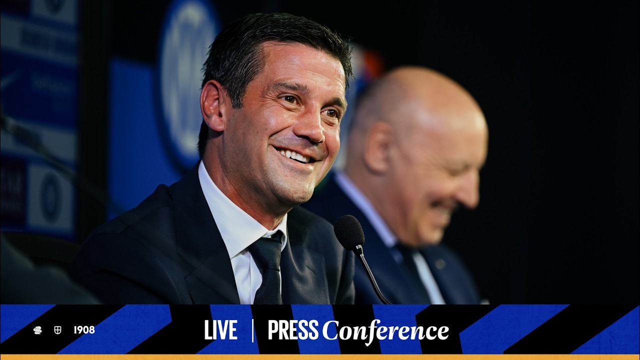 GIUSEPPE MAROTTA AND CRISTIAN CHIVU'S PRESS CONFERENCE 🎙️| SEASON 2026/2027 ⚫🔵