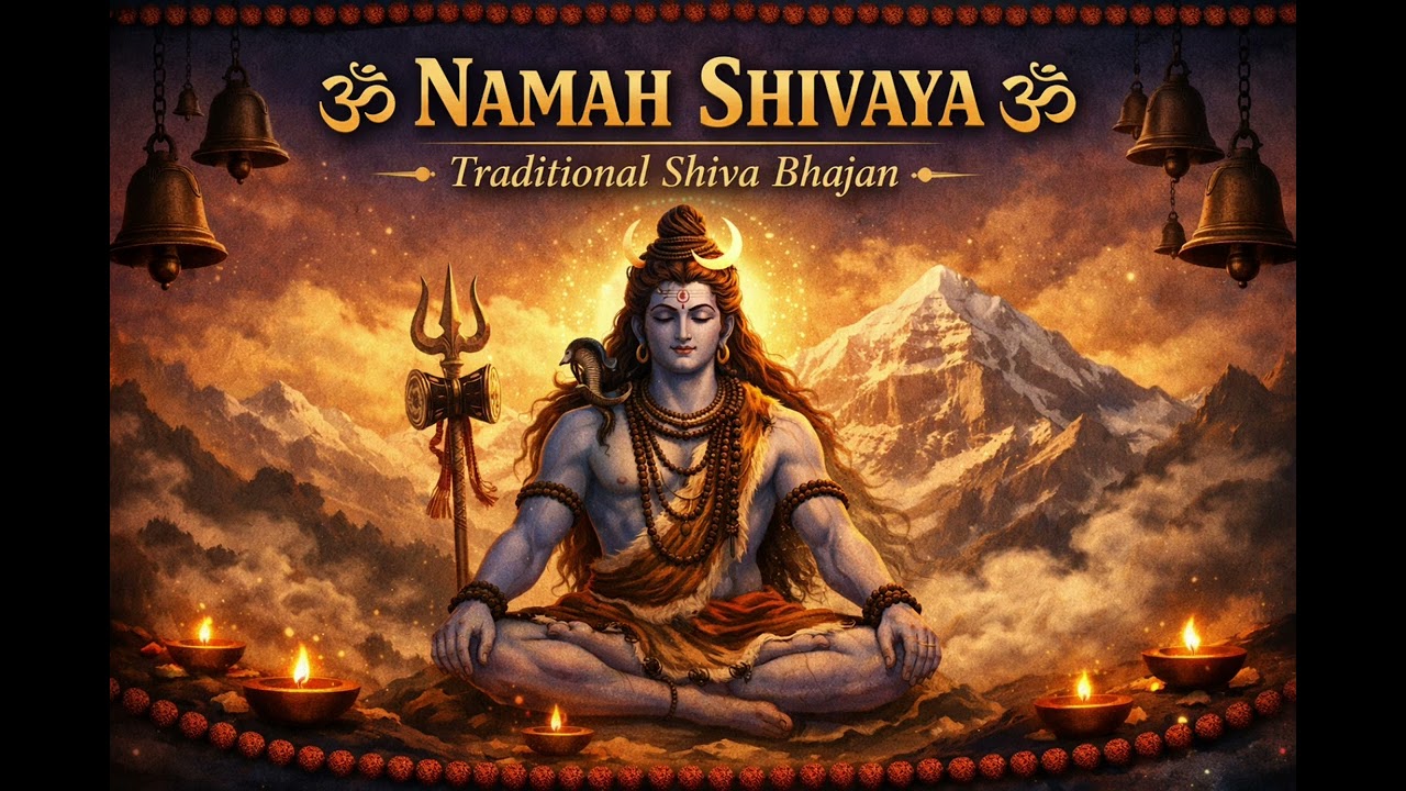🔱 OM NAMAH SHIVAYA | Traditional Shiva Bhajan | Har Har Mahadev 🔔