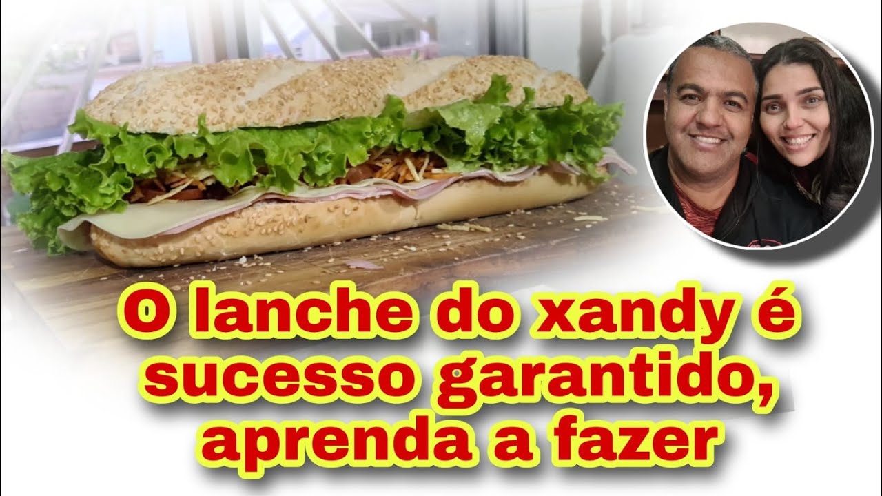 Esse lanche é o sucesso do momento