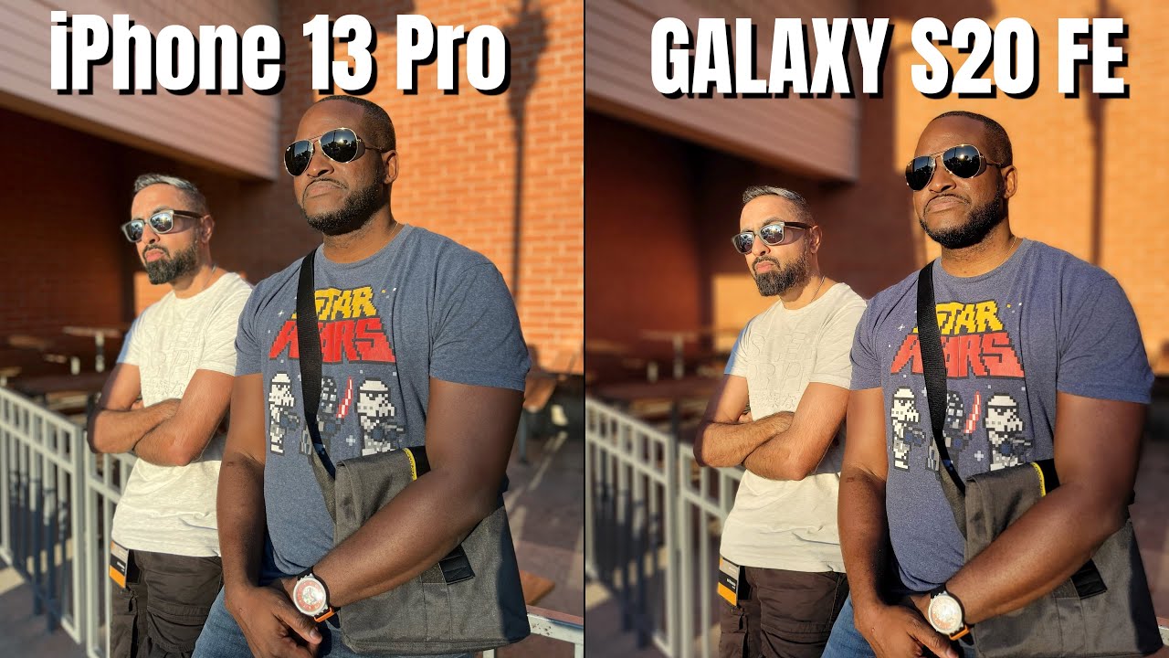 Сравнение камер iPhone 13 Pro и Samsung Galaxy S20 FE