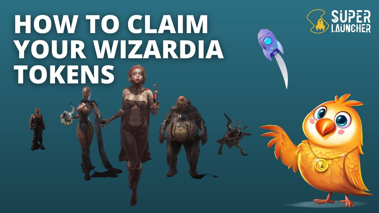 How To Claim Your Wizardia Tokens | WZRD Tokens Claiming Tutorial