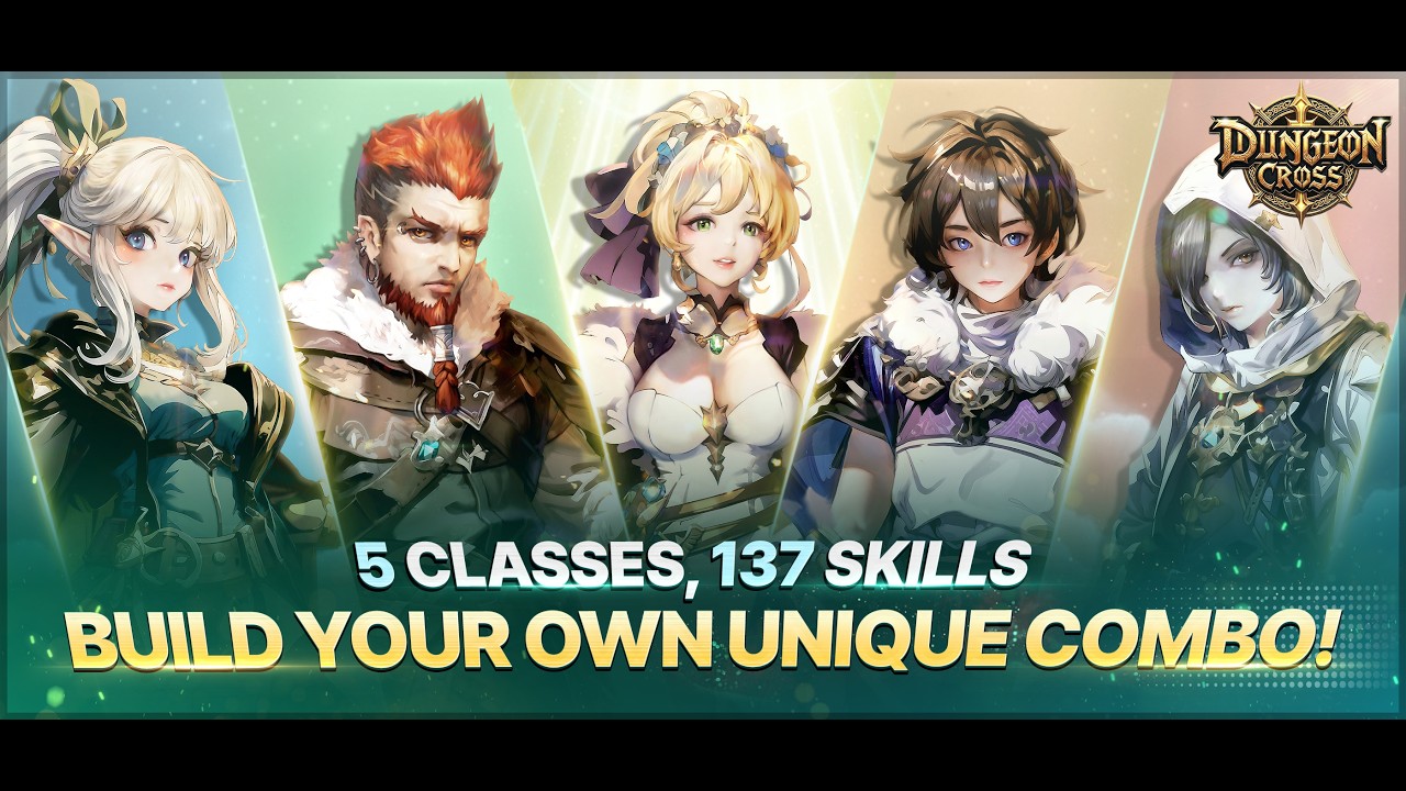 Dungeon Cross Gameplay | 40,000 CROSS token Airdrop