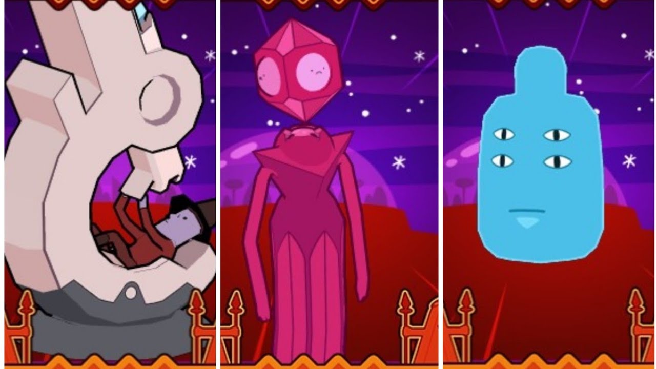 GROB GOB GlOB GROD Homem estrela Toucinhos Espaciais. Bloons Adventure Time TD.