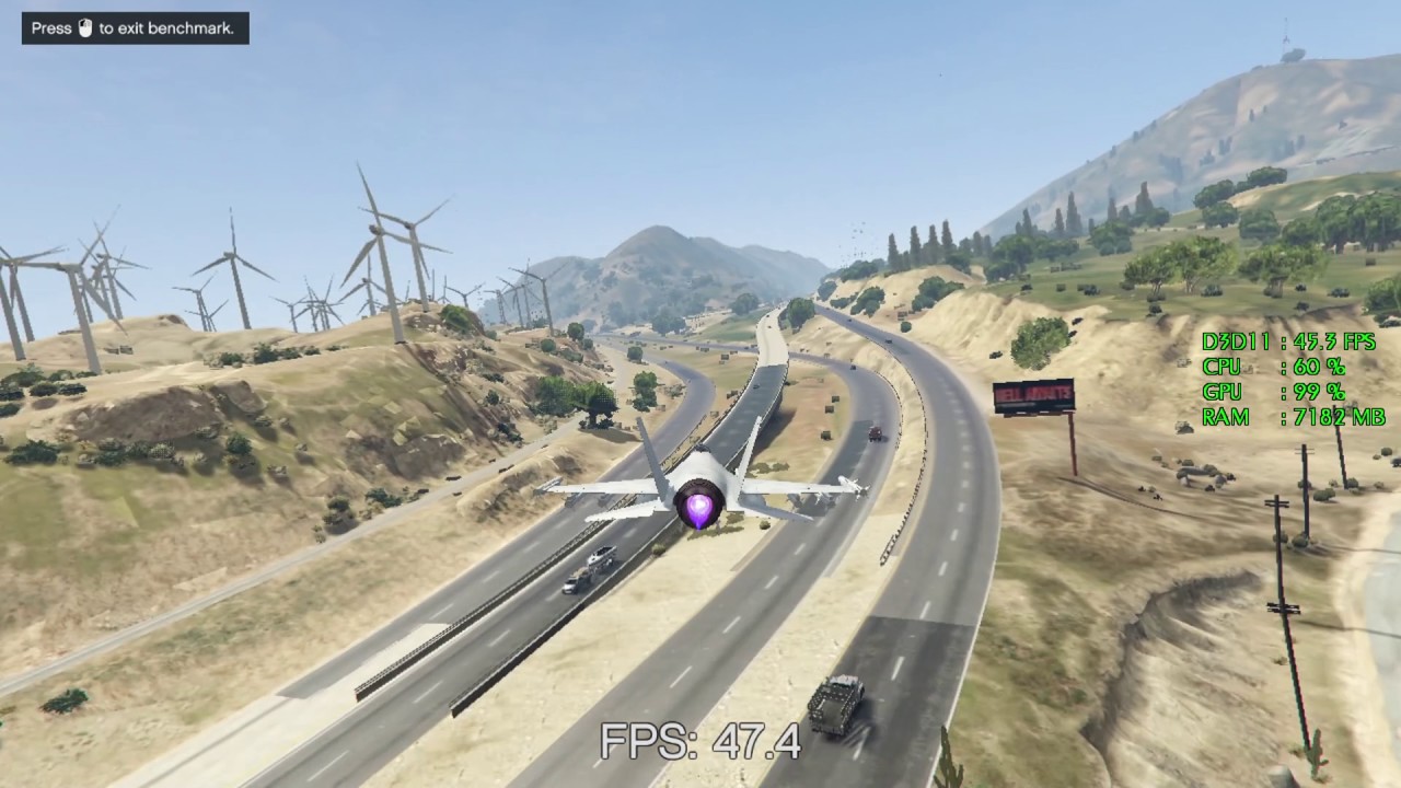 Intel HD Graphics 630 -- Intel Core i3-7350K -- Grand Theft Auto V GTA V Benchmark
