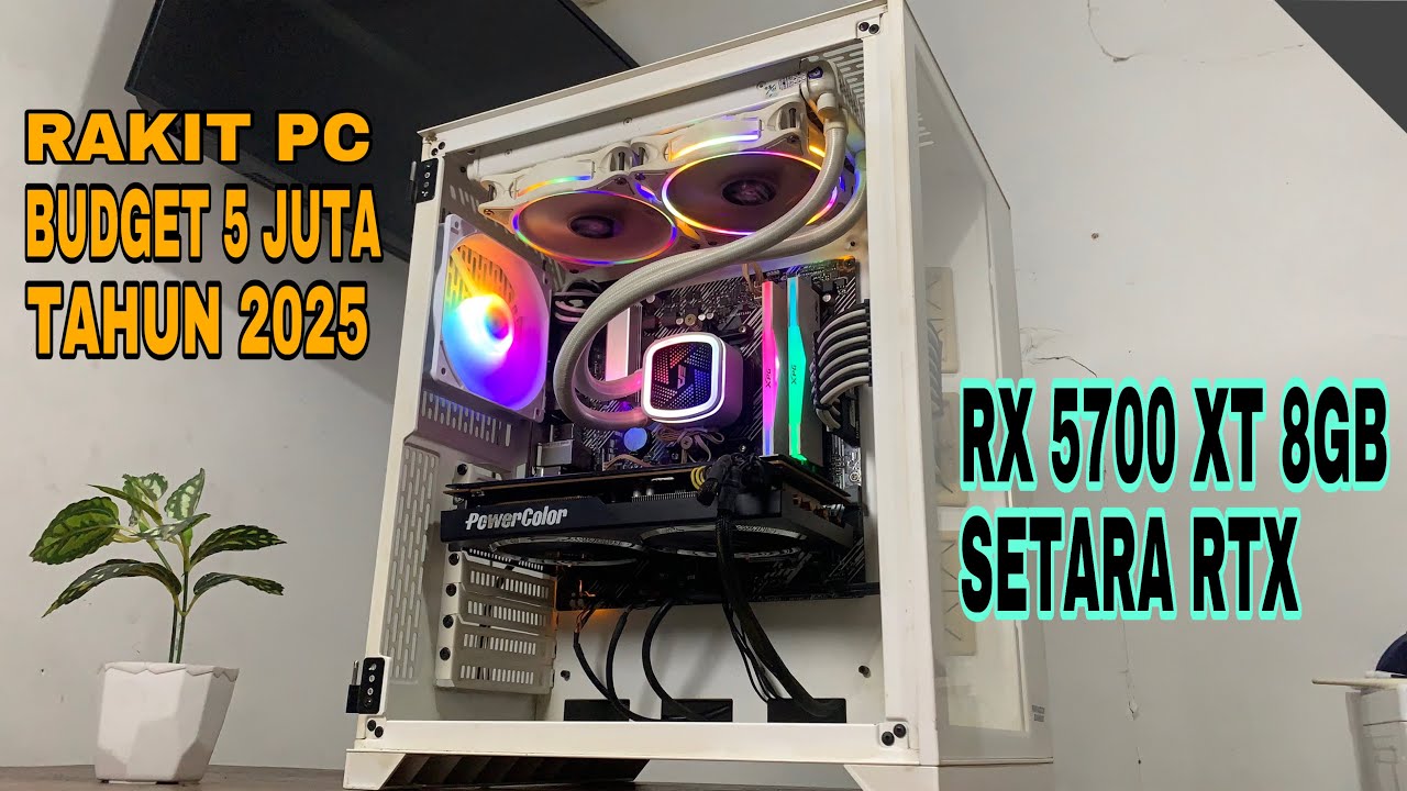 RAKIT PC 5 JUTAAN DITAHUN 2025, GAMING RATA KANAN EXTREME 1080P-2K